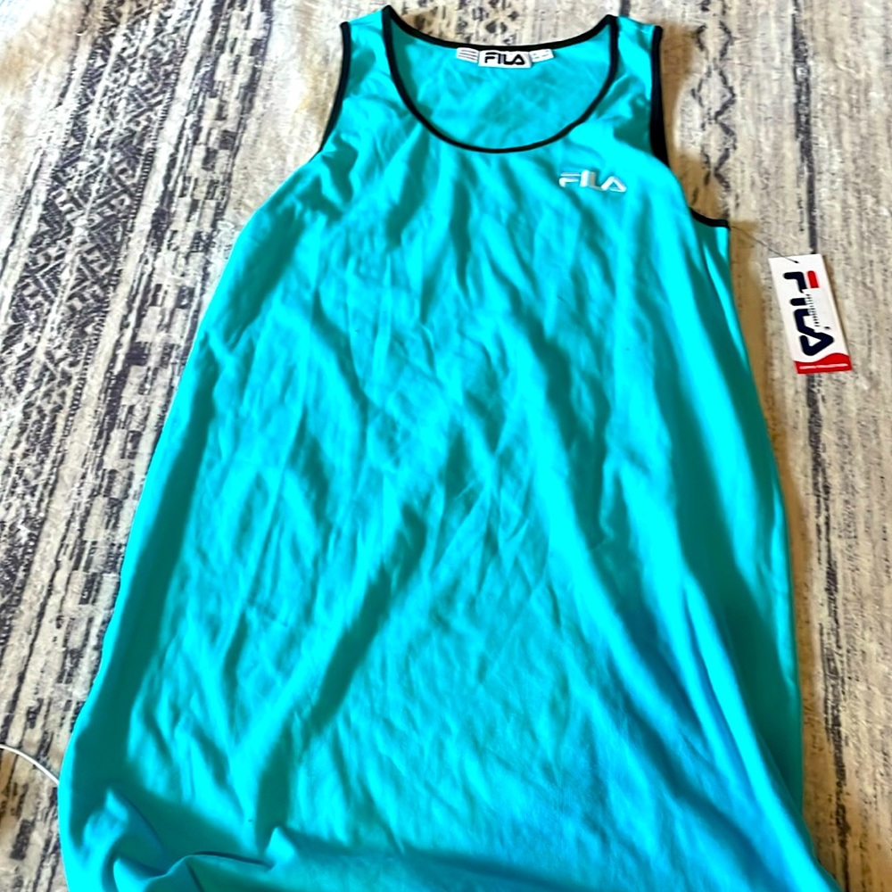 Fila tank top blue 2x NWT